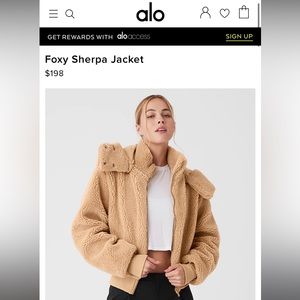 Alo Yoga Foxy Sherpa Jacket